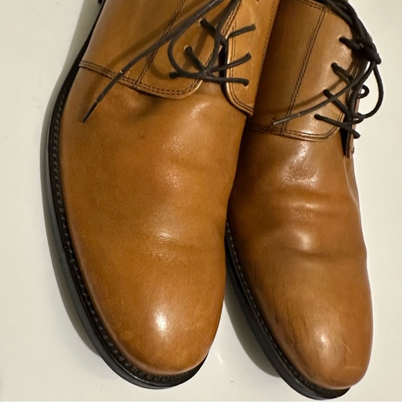 Banana Republic Italian Leather Oxford Ortholite Brown Lace Up, Men’s Size 11 - Picture 12 of 16